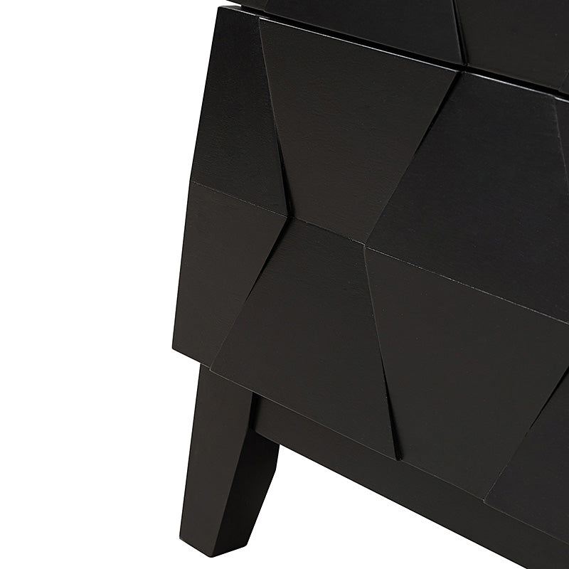 Kamu 2 - Drawer Nightstand with Built-In Outlets
