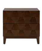 Kamu 2 - Drawer Nightstand with Built-In Outlets