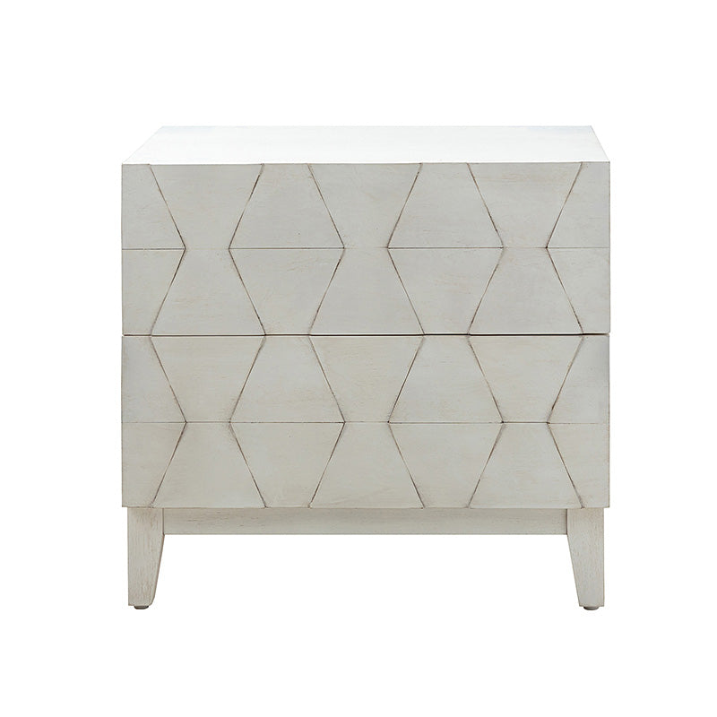Kamu 2 - Drawer Nightstand with Built-In Outlets