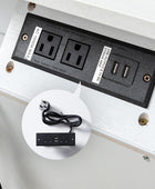 Kamu 2 - Drawer Nightstand with Built-In Outlets