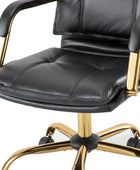 Michele Vegan Leather Adjustable Task Chair