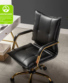 Michele Vegan Leather Adjustable Task Chair