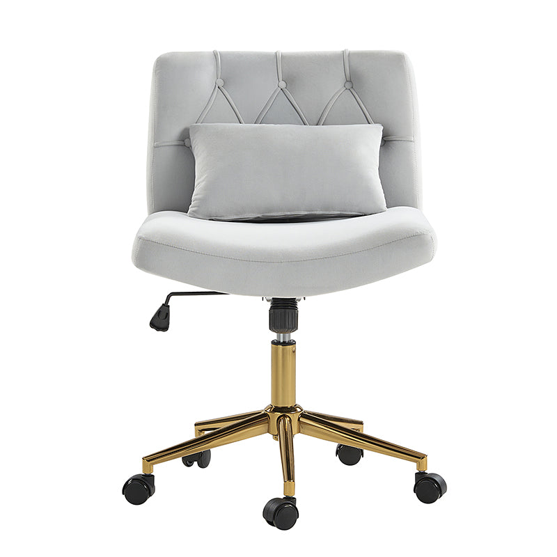 Norm Modern Flannel Adjustable Office Chair