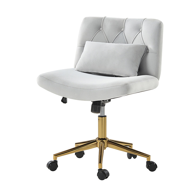 Norm Modern Flannel Adjustable Office Chair