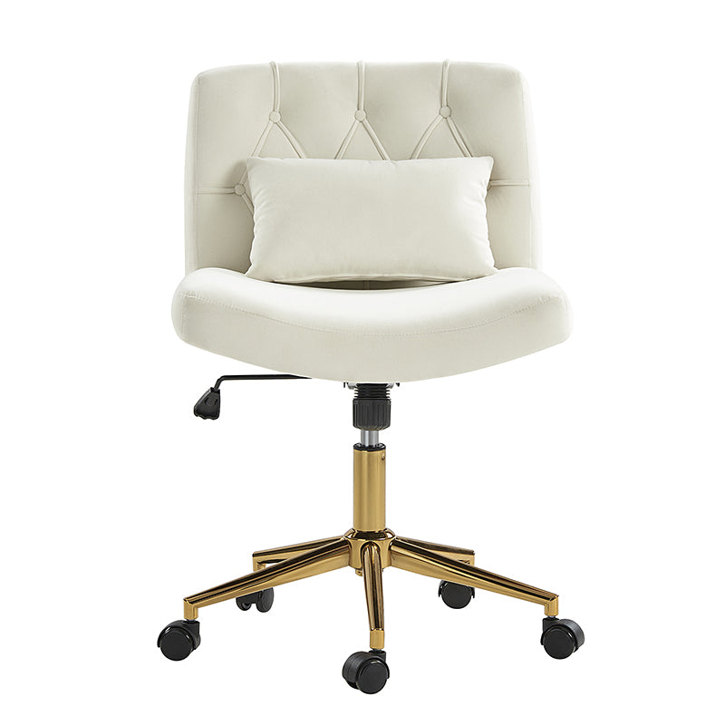 Norm Modern Flannel Adjustable Office Chair