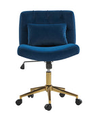 Norm Modern Flannel Adjustable Office Chair