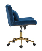 Norm Modern Flannel Adjustable Office Chair