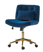 Norm Modern Flannel Adjustable Office Chair