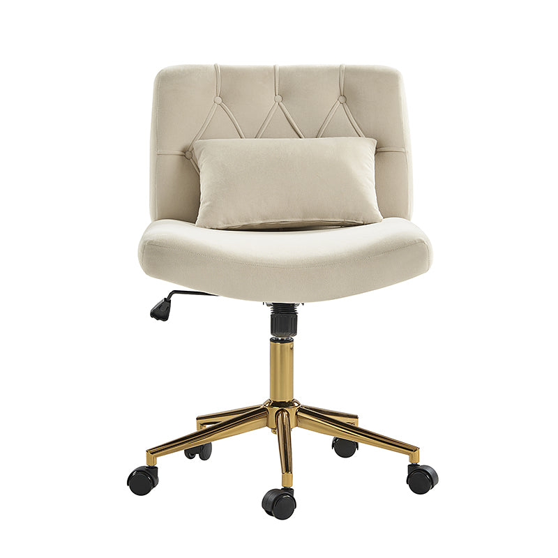 Norm Modern Flannel Adjustable Office Chair