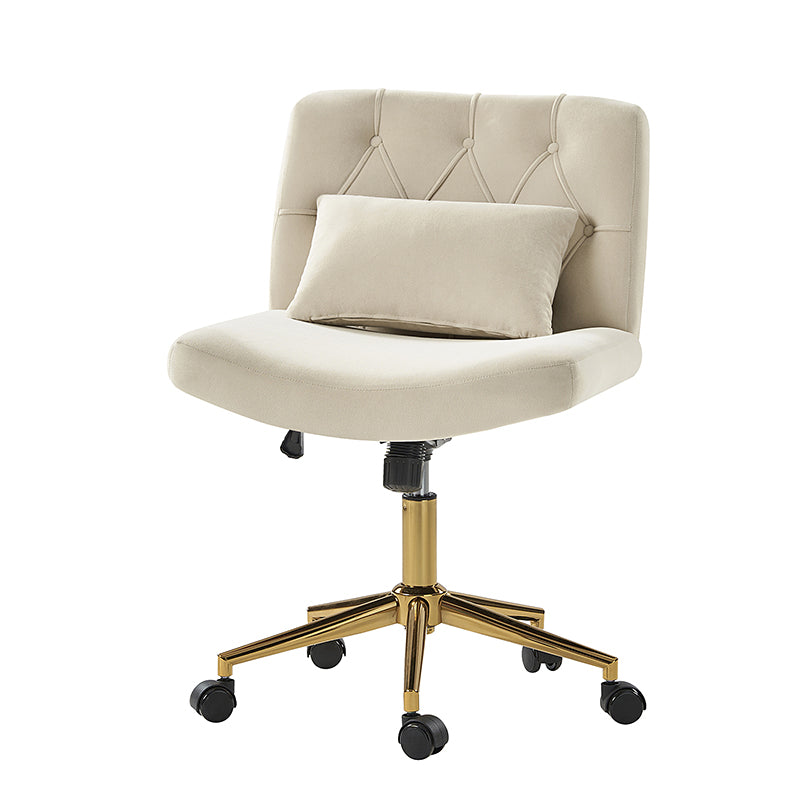 Norm Modern Flannel Adjustable Office Chair