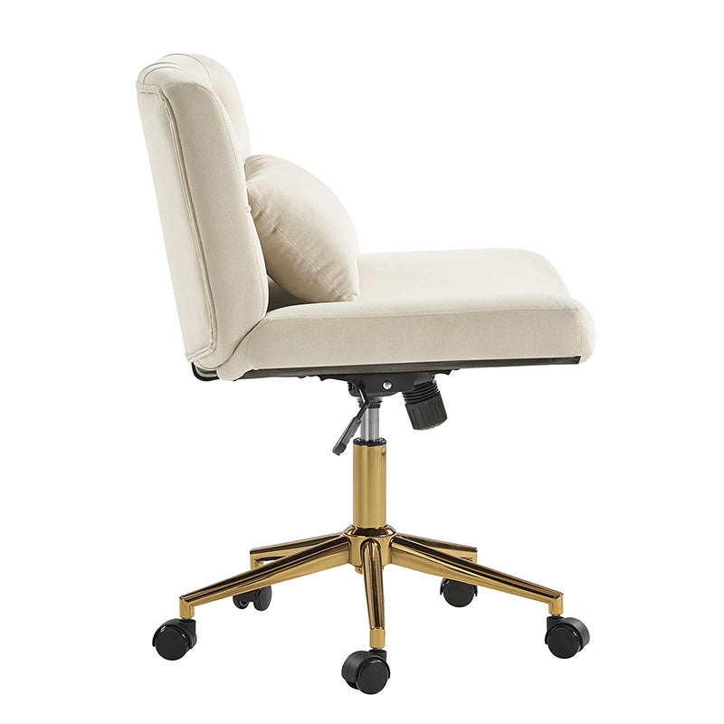 Norm Modern Flannel Adjustable Office Chair