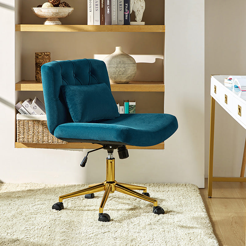 Norm Modern Flannel Adjustable Office Chair