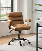 Anselm Modern Faux Leather Office Chair