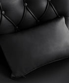 Cecil Adjustable Height Office Chair with Tufted Back & Pillow