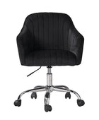 Theo Modern Velvet Task Chair with Tufted Back