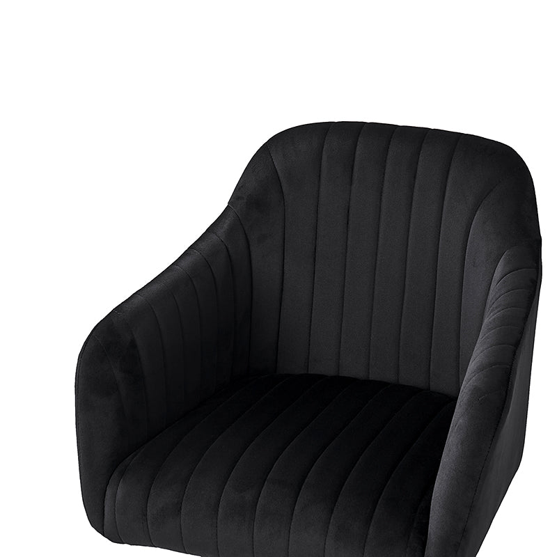 Theo Modern Velvet Task Chair with Tufted Back