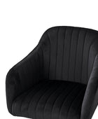 Theo Modern Velvet Task Chair with Tufted Back