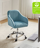 Theo Modern Velvet Task Chair with Tufted Back