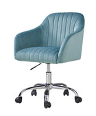 Theo Modern Velvet Task Chair with Tufted Back