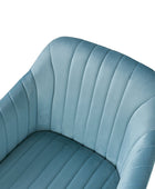 Theo Modern Velvet Task Chair with Tufted Back