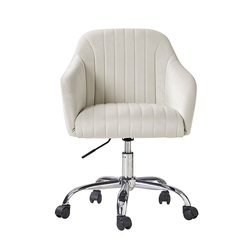 Theo Modern Velvet Task Chair with Tufted Back