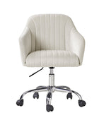 Theo Modern Velvet Task Chair with Tufted Back