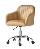 Theo Modern Velvet Task Chair with Tufted Back