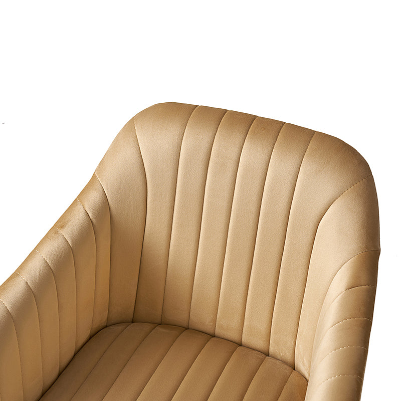 Theo Modern Velvet Task Chair with Tufted Back