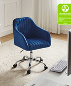 Theo Modern Velvet Task Chair with Tufted Back