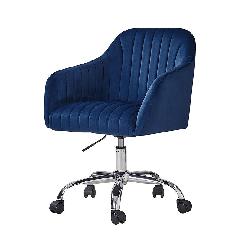 Theo Modern Velvet Task Chair with Tufted Back