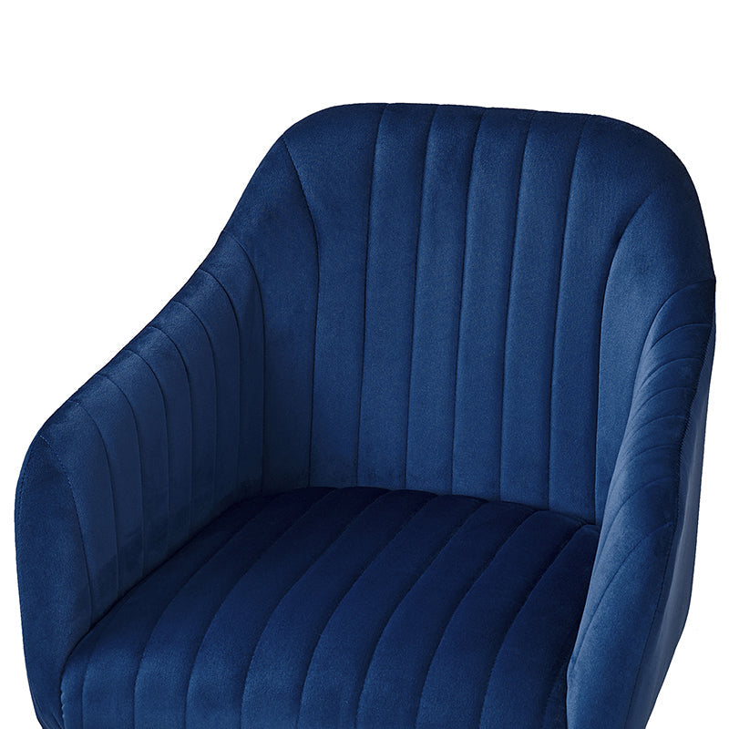 Theo Modern Velvet Task Chair with Tufted Back