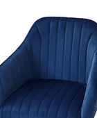 Theo Modern Velvet Task Chair with Tufted Back