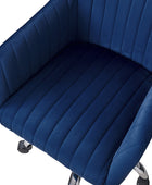 Theo Modern Velvet Task Chair with Tufted Back