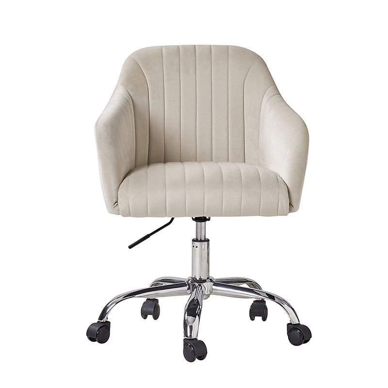 Theo Modern Velvet Task Chair with Tufted Back