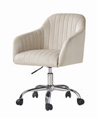 Theo Modern Velvet Task Chair with Tufted Back