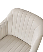 Theo Modern Velvet Task Chair with Tufted Back