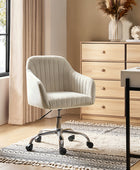 Theo Modern Velvet Task Chair with Tufted Back