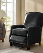 Genuine Leather Glider Recliner