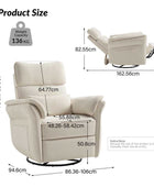 Cuddle Nursery Recliner Chair with USB