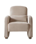 Richard Soft Corduroy Rocking Chair and Ottoman