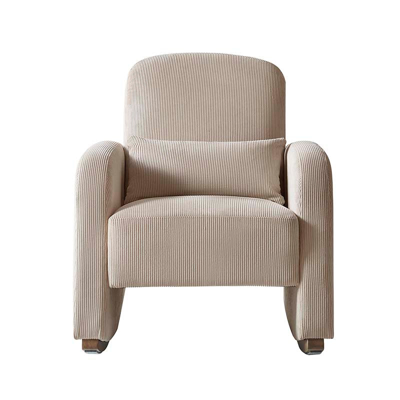 Richard Soft Corduroy Rocking Chair and Ottoman