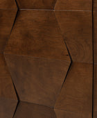 Kamu 115 cm Wide Sideboard with 3 Push-to-Open Doors