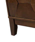 Kamu 115 cm Wide Sideboard with 3 Push-to-Open Doors