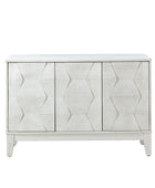 Kamu 115 cm Wide Sideboard with 3 Push-to-Open Doors
