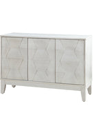 Kamu 115 cm Wide Sideboard with 3 Push-to-Open Doors