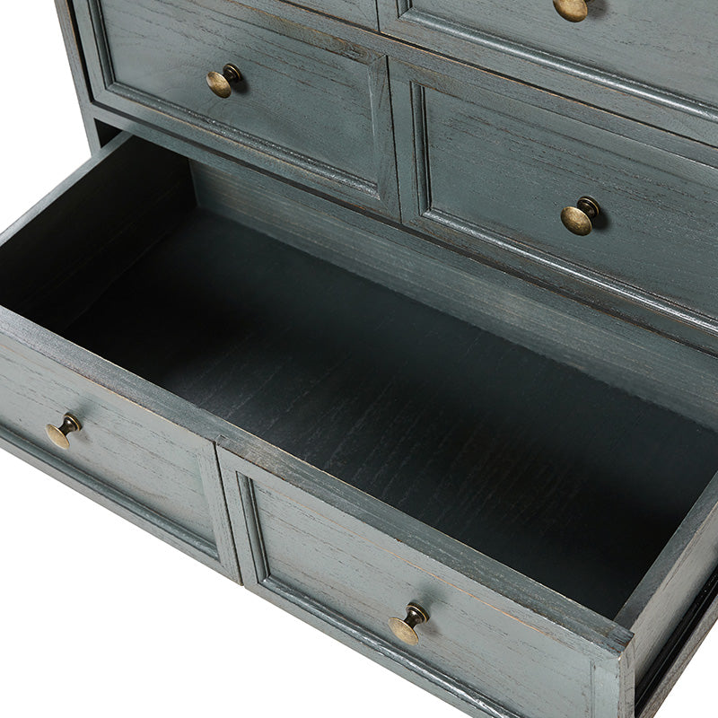 Galatea 3-Drawer Bedside Table with Charging Station