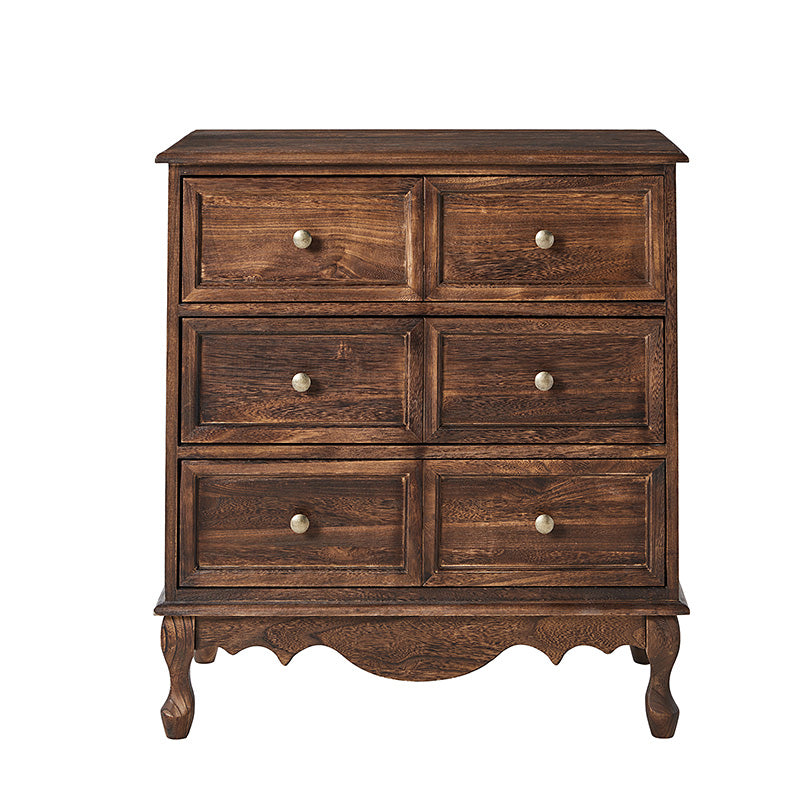 Galatea 3-Drawer Bedside Table with Charging Station