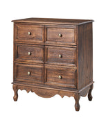 Galatea 3-Drawer Bedside Table with Charging Station