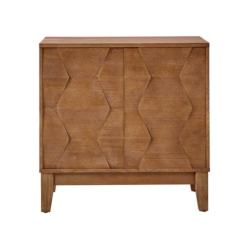 Kamu 2-Door Sideboard Cabinet with Push Open & Adjustable Shelf