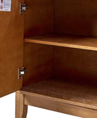 Kamu 2-Door Sideboard Cabinet with Push Open & Adjustable Shelf